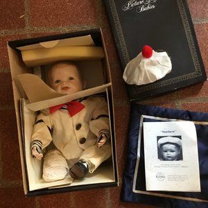 Ashton Drake Porcelain Doll by Yolanda Bello, Picture Perfect Babies - MATTHEW